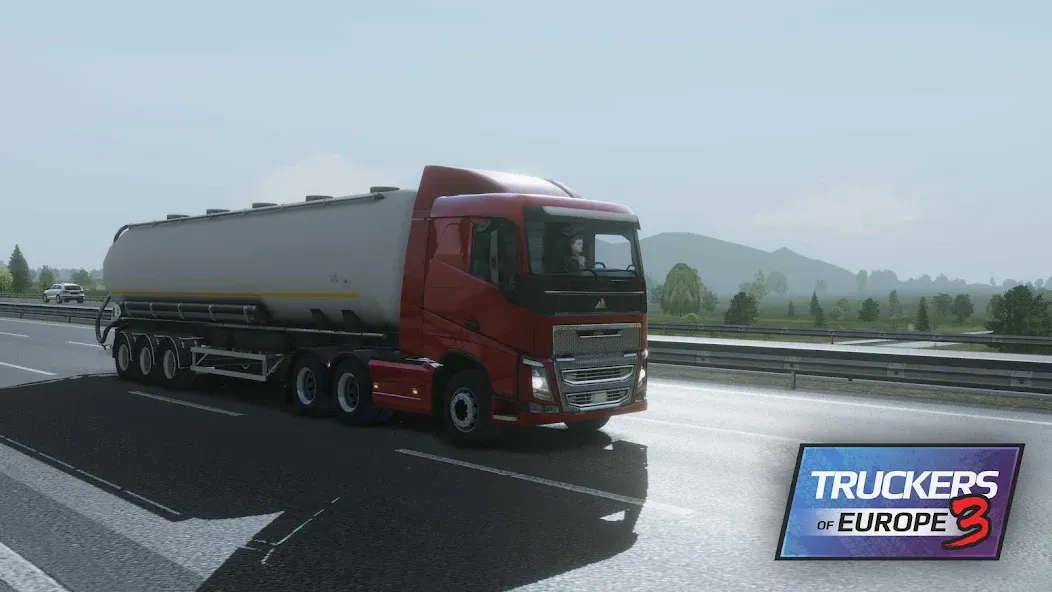 Truckers of Europe 3 (Тракеры Европы 3)  [МОД Бесконечные деньги] Screenshot 1