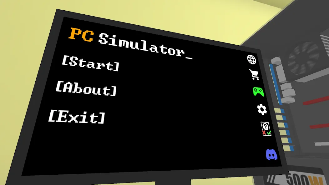 PC Simulator (ПК Симулятор)  [МОД Unlocked] Screenshot 1