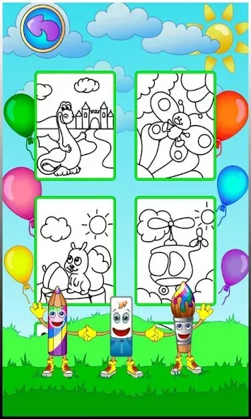 Coloring pages  [МОД Все открыто] Screenshot 2