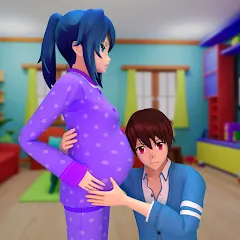 Скачать взлом Pregnant Mother Family Life  [МОД Menu] - полная версия apk на Андроид