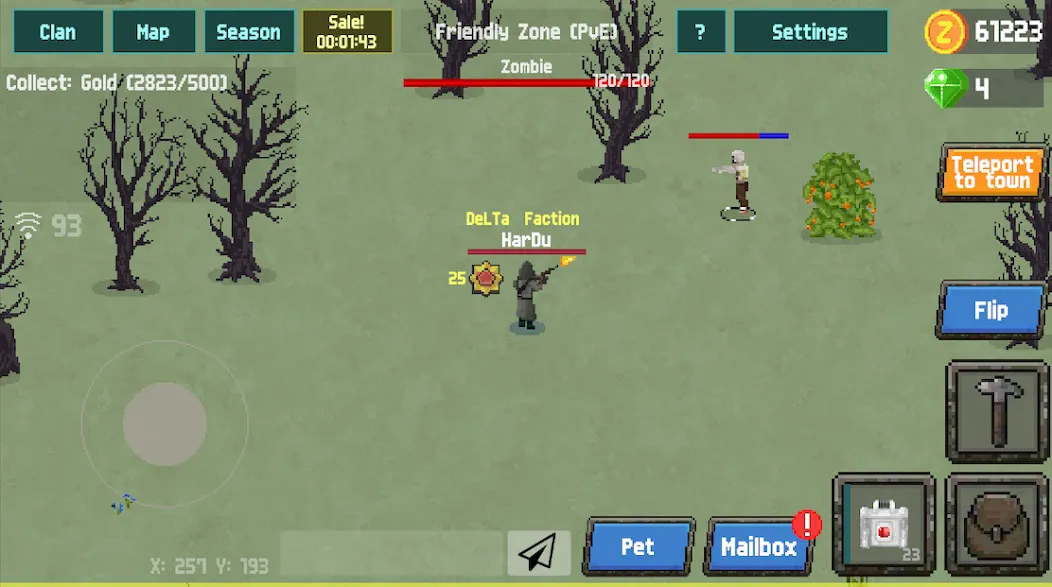 Zombix Online (Зомбикс Онлайн)  [МОД Меню] Screenshot 3