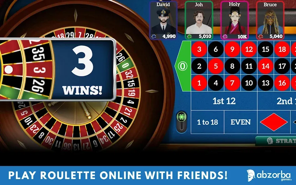 Roulette Live Casino Tables (Рулетка Лайв)  [МОД Много денег] Screenshot 1