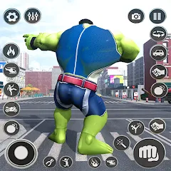 Взломанная Black Monster Hero City Battle  [МОД Много монет] - полная версия apk на Андроид