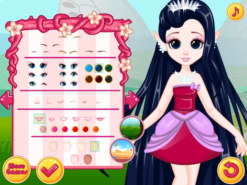 Fairy Dress Up - Girls Games  [МОД Unlimited Money] Screenshot 3