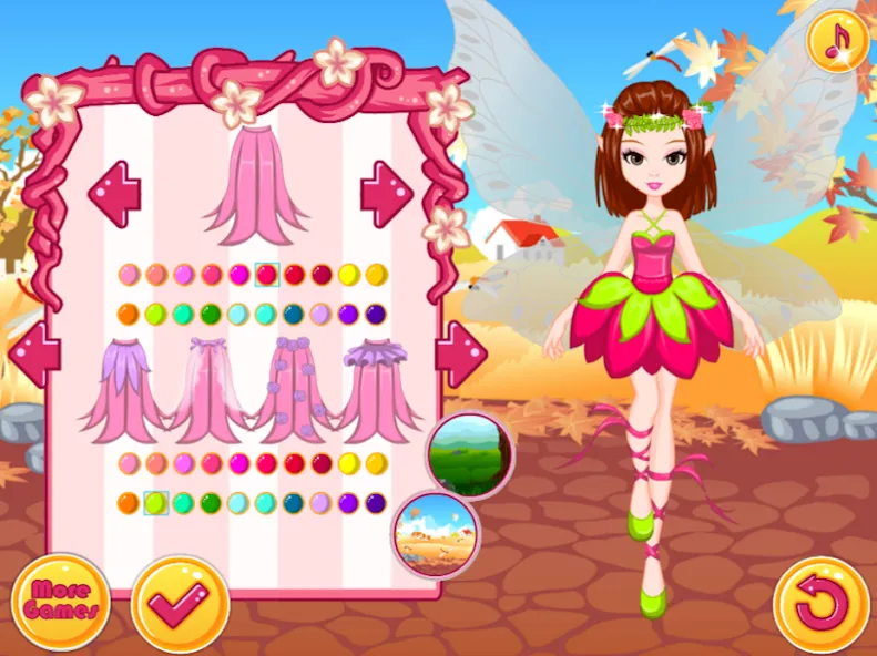 Fairy Dress Up - Girls Games  [МОД Unlimited Money] Screenshot 4