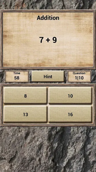 Math - Quiz Game  [МОД Menu] Screenshot 1