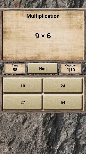 Math - Quiz Game  [МОД Menu] Screenshot 2