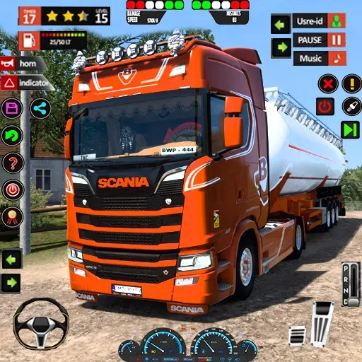 Oil Tanker Transport Simulator  [МОД Бесконечные монеты] Screenshot 1