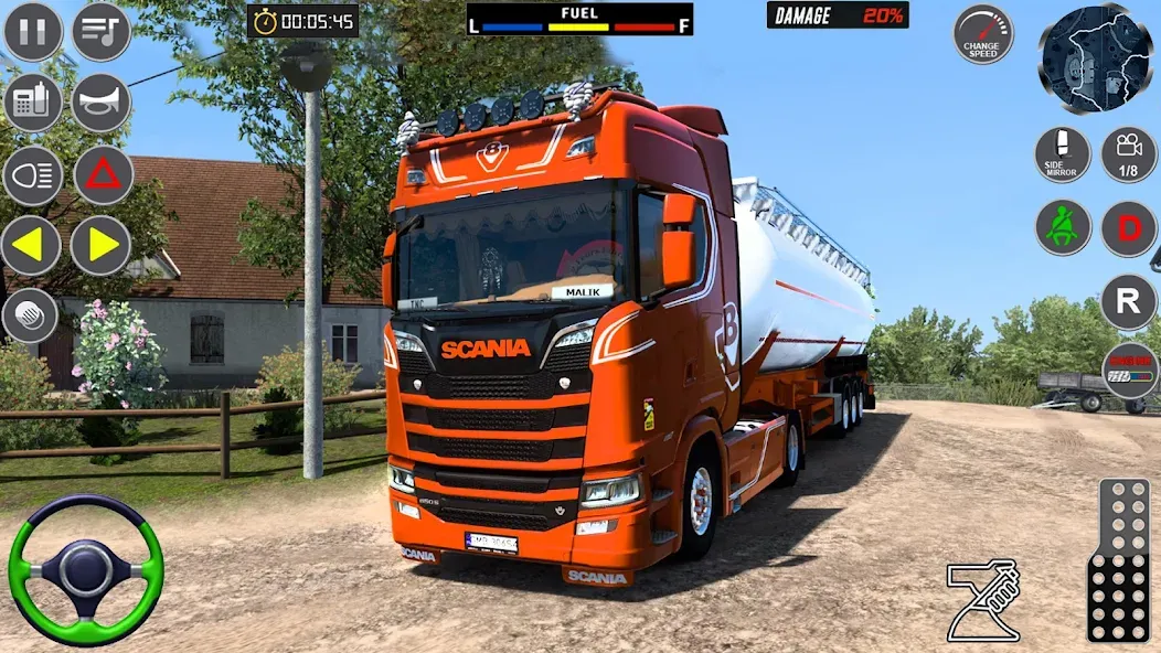 Oil Tanker Transport Simulator  [МОД Бесконечные монеты] Screenshot 2