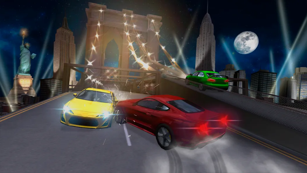 Car Driving Simulator: NY (Симулятор вождения автомобиля)  [МОД Много денег] Screenshot 3