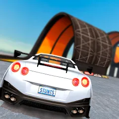 Скачать взлом Car Stunt Races: Mega Ramps (Кар Стант Рейсы)  [МОД Бесконечные монеты] - стабильная версия apk на Андроид