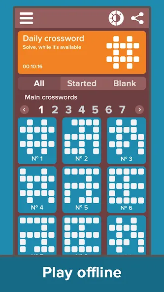 Crossword: Grand collection  [МОД Unlimited Money] Screenshot 3