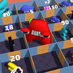 Взлом Alphabet Battle: Room Maze (Алфавит батл)  [МОД Меню] - последняя версия apk на Андроид