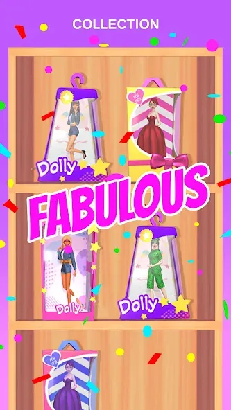 Doll Makeover - DIY 3D Dolly  [МОД Много денег] Screenshot 5