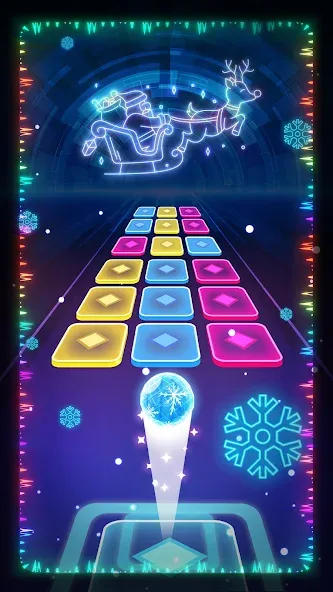 Color Hop 3D - Music Game (Цветной Хоп 3D)  [МОД Бесконечные деньги] Screenshot 2