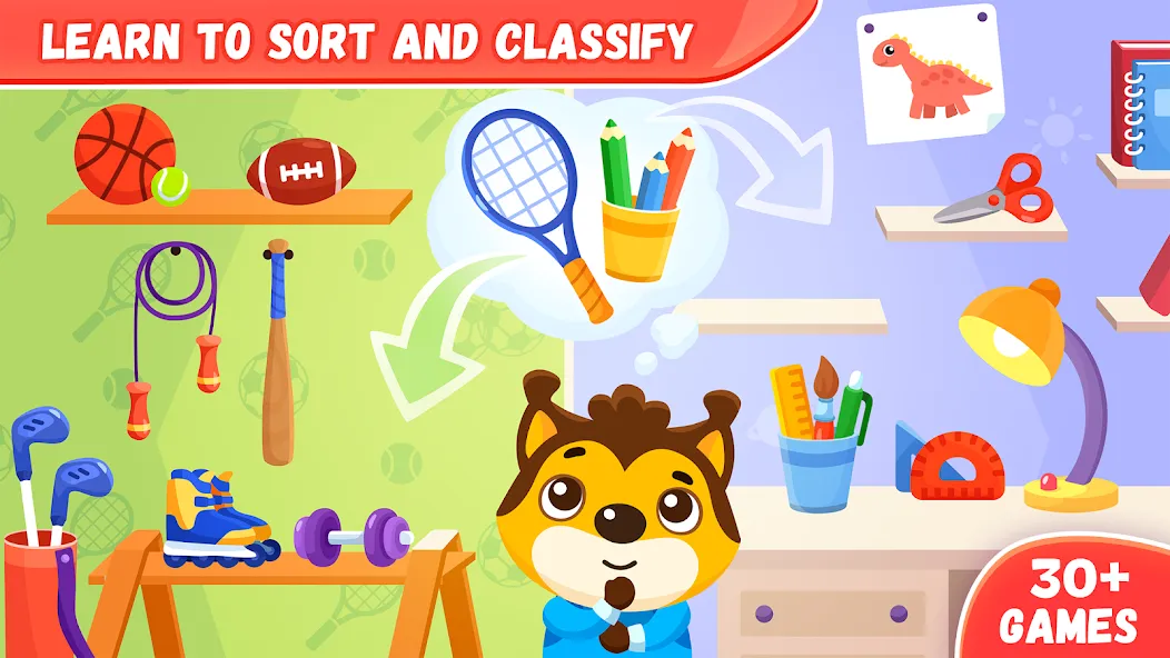 Educational games for kids 2-4  [МОД Menu] Screenshot 3