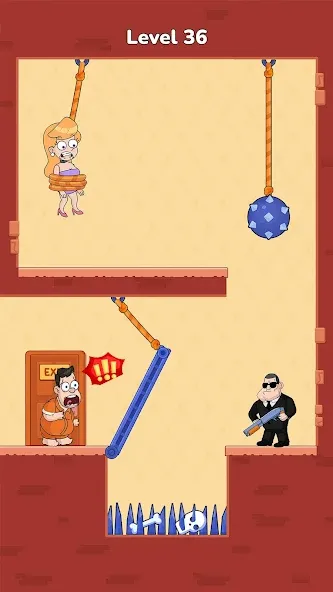 Cut Master: Fun Rope Cut Game (Кат зе Роуп)  [МОД Unlocked] Screenshot 1