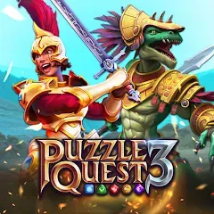 Взлом Puzzle Quest 3 - Match 3 RPG (Пазл Квест 3)  [МОД Unlimited Money] - последняя версия apk на Андроид