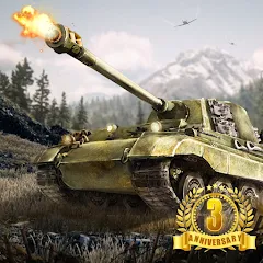 Взлом Tank Warfare: PvP Battle Game (Танковое сражение)  [МОД Unlocked] - полная версия apk на Андроид