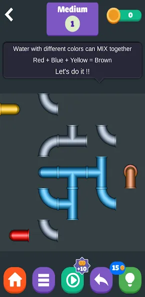 Color Plumber (Цолор Пламбер)  [МОД Unlocked] Screenshot 2