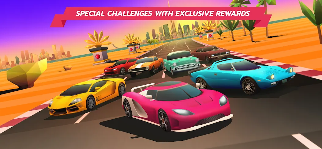 Horizon Chase – Arcade Racing (Хорайзон Чейс)  [МОД Unlocked] Screenshot 3