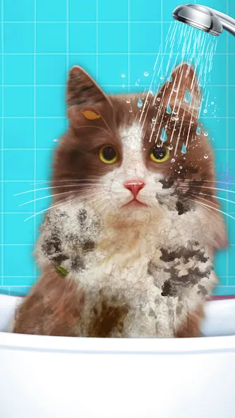 Virtual Cat ASMR Spa Makeover (Виртуальный кот  Спа Мэйкавер)  [МОД Mega Pack] Screenshot 5