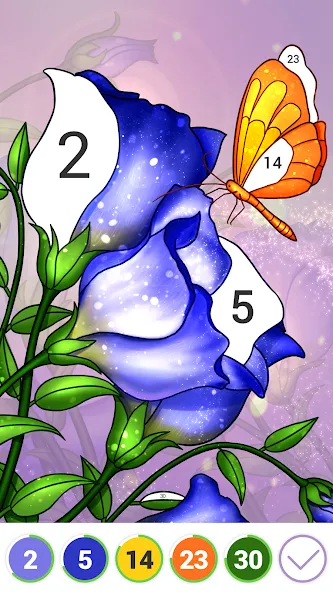 Hola Color--Coloring by Number (ола калор)  [МОД Unlimited Money] Screenshot 2
