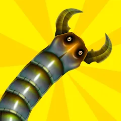 Скачать взломанную Worm.io - Gusanos Battle  [МОД Много монет] - полная версия apk на Андроид