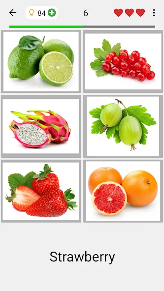 Fruit and Vegetables - Quiz  [МОД Unlimited Money] Screenshot 2