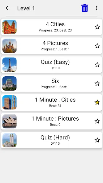 Cities of the World Photo-Quiz  [МОД Бесконечные деньги] Screenshot 5