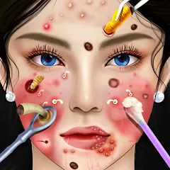 Взломанная ASMR Doctor Game: Makeup Salon (АСМР автономная сенсорная меридиональная реакция)  [МОД Бесконечные деньги] - полная версия apk на Андроид