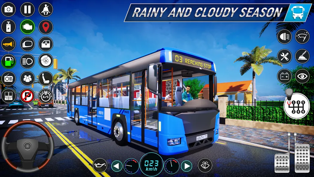 City Bus Simulator: Bus Games (Риал Сити Бас Симулятор Геймс)  [МОД Menu] Screenshot 5