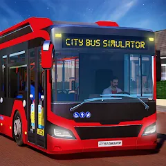 Скачать взломанную City Bus Simulator: Bus Games (Риал Сити Бас Симулятор Геймс)  [МОД Menu] - полная версия apk на Андроид