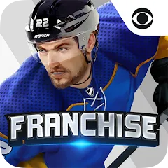 Скачать взломанную Franchise Hockey 2024 (Франшиз Хоккей 2019)  [МОД Unlimited Money] - полная версия apk на Андроид