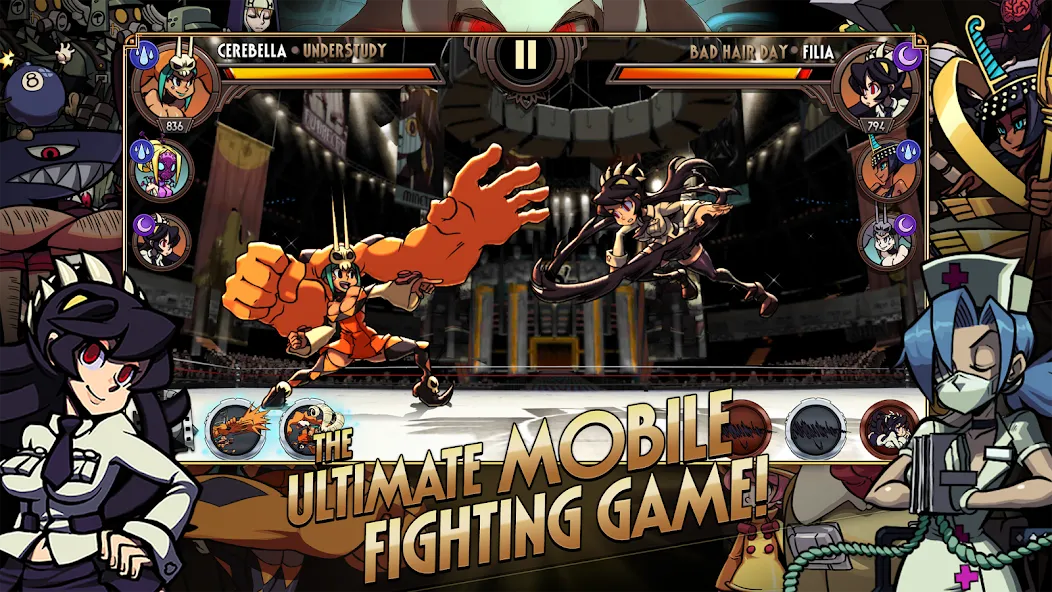 Skullgirls: Fighting RPG (Скулгрлз)  [МОД Много денег] Screenshot 1