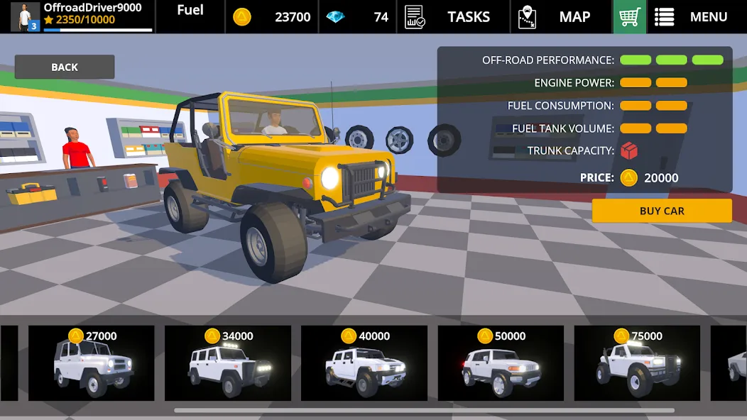 Driving Zone: Offroad Lite (Драйвинг зоне)  [МОД Menu] Screenshot 5