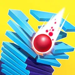 Взлом Stack Ball - Crash Platforms (Стэк Болл)  [МОД Много денег] - последняя версия apk на Андроид