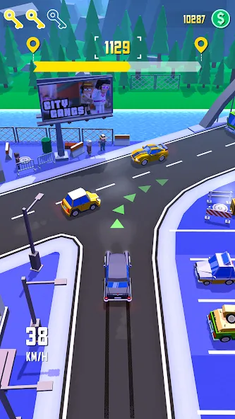 Taxi Run: Traffic Driver (Такси Ран)  [МОД Бесконечные деньги] Screenshot 2