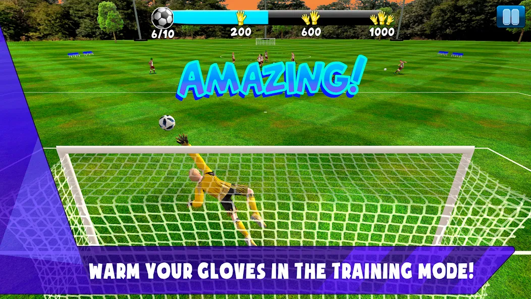 Soccer Goalkeeper 2024 (Соккер Голкипер 2022)  [МОД Много денег] Screenshot 1