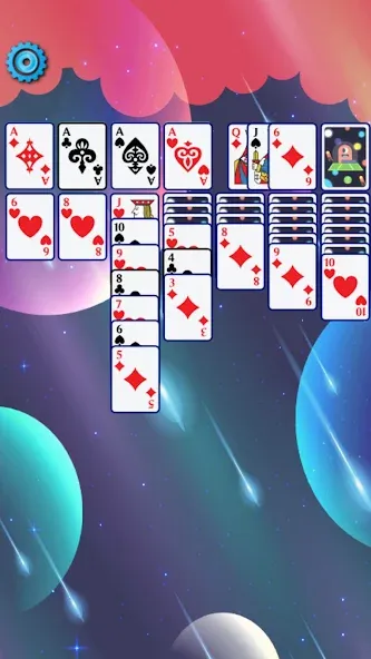 Solitaire Space™ (Солярис Спейс)  [МОД Много денег] Screenshot 5