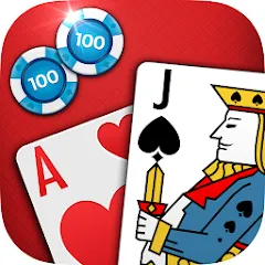 Взломанная Blackjack 21  [МОД Много монет] - полная версия apk на Андроид