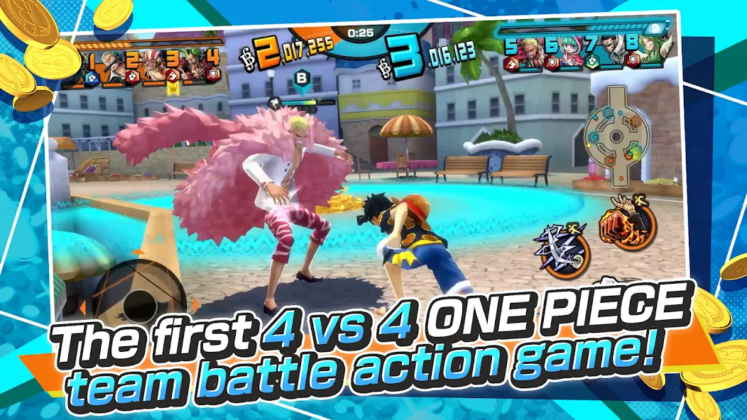 ONE PIECE Bounty Rush (ВАН ПИС Баунти Раш)  [МОД Mega Pack] Screenshot 2