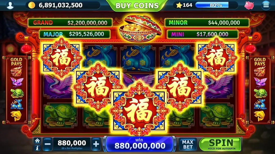 Slots of Vegas (Слоты Вегаса)  [МОД Menu] Screenshot 1