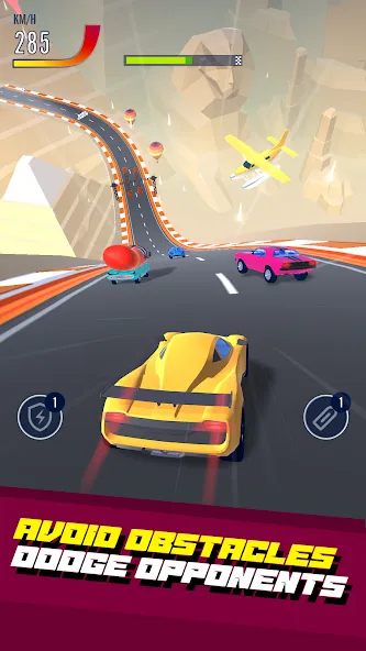 Car Race 3D - Racing Master (С  3D  Гонки на автомобилях 3D)  [МОД Много монет] Screenshot 2