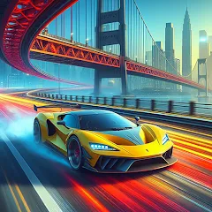 Скачать взломанную Car Race 3D - Racing Master (С  3D  Гонки на автомобилях 3D)  [МОД Много монет] - полная версия apk на Андроид