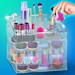 Скачать взломанную ASMR Makeup Kit-Cleaning Games (АСМР набор для макияжа)  [МОД Mega Pack] - стабильная версия apk на Андроид