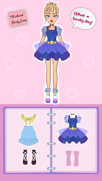 DIY Paper Princess Doll Games (Ди пейпер принцесс кьют доллс)  [МОД Все открыто] Screenshot 4