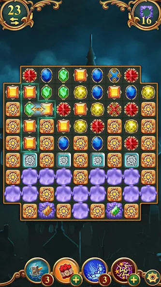 Clockmaker: Jewel Match 3 Game  [МОД Unlocked] Screenshot 5