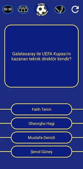 Türkiye Süper Ligi Bilgi Oyunu  [МОД Menu] Screenshot 2