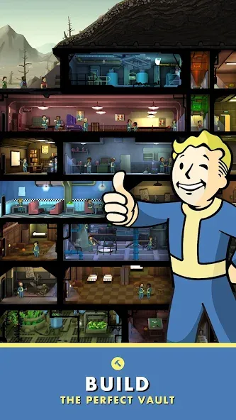 Fallout Shelter (Фоллаут Шелтер)  [МОД Бесконечные монеты] Screenshot 4